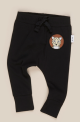 HuxBaby Patch Drop Crotch Pant Black 1 Year